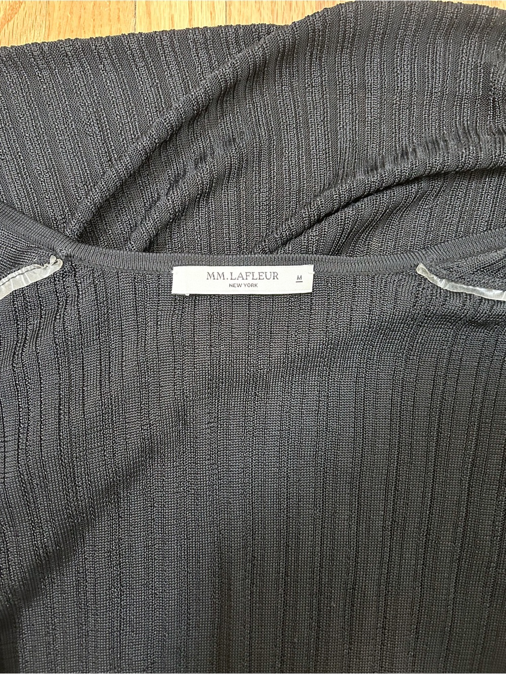 MM Lafleur The Graham Kimono Cardigan Sheer Rib - Picture 9 of 12